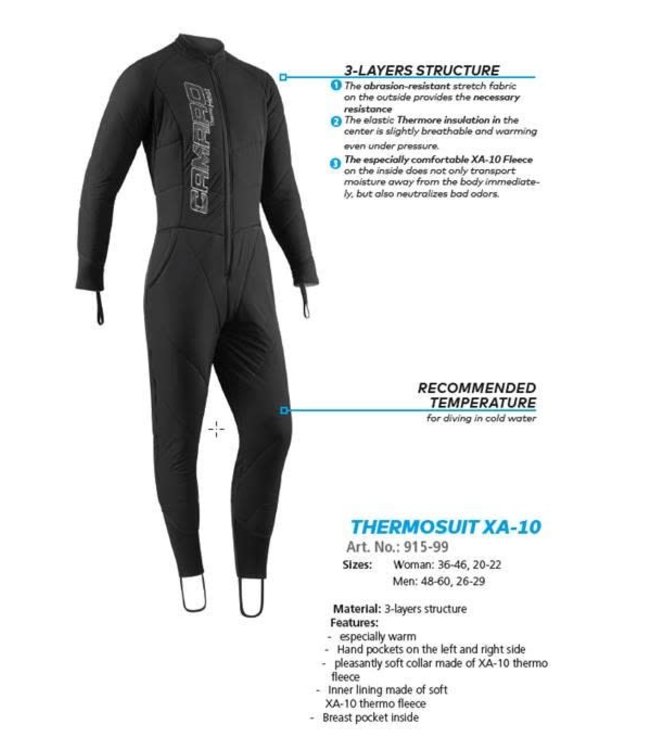 Camaro Thermosuit XA-10 Heren