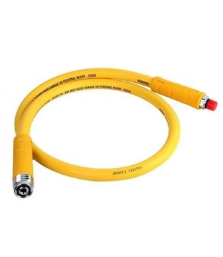 Apeks Apeks Automaat rubber slang 90cm Geel Apeks Apeks Automaat rubber slang 90cm Geel