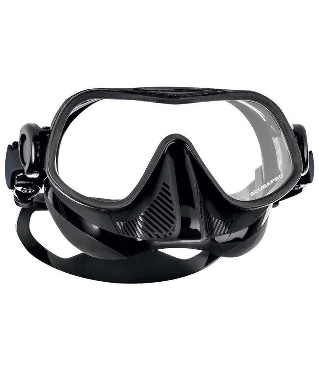 Scubapro Steel Pro masker Zwart
