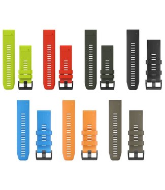 Garmin Garmin QuickFit 26mm siliconen polsband