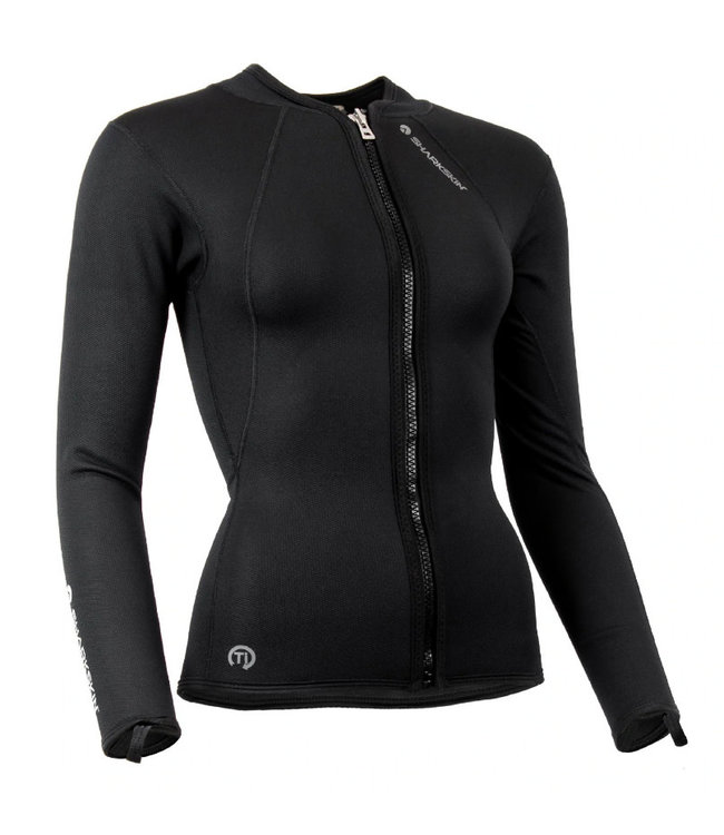 Sharkskin Titanium Chillproof fullzip dames