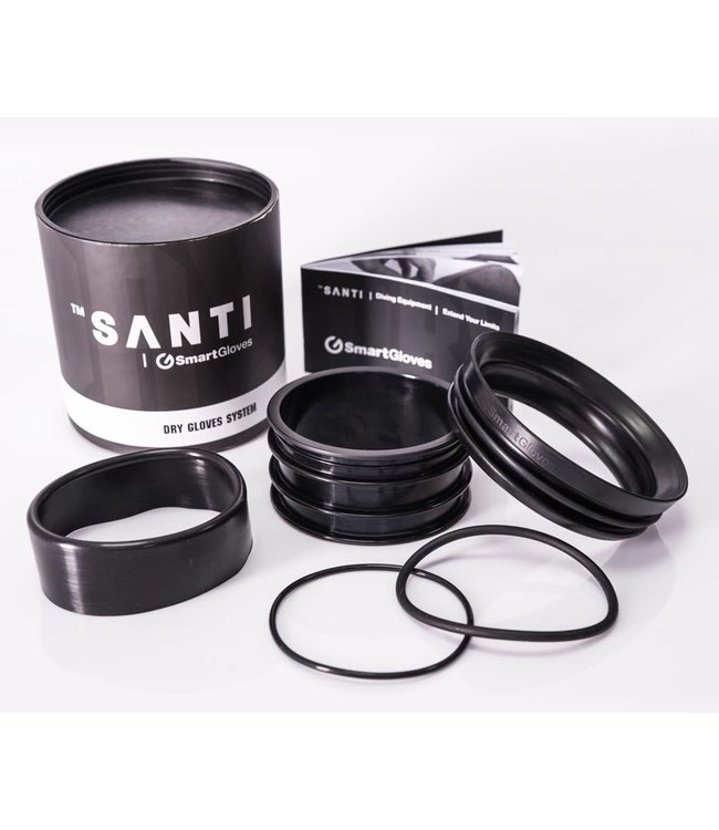 Santi Smart Glove Drooghandschoen ring Set