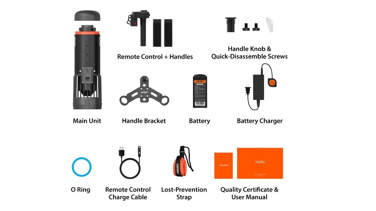 Lefeet S1 Pro Water Scooter Diveoutlet