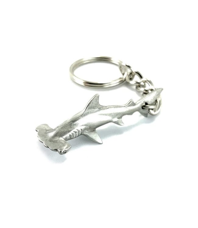 Big Blue Tinnen Sleutelhanger