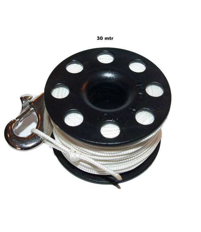 Tecline vingerreel RVS double ender