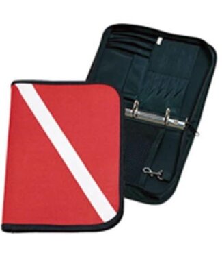 Logboek map Duikvlag Rood