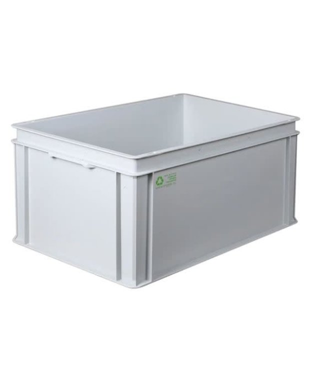 Kist stapelbaar grijs