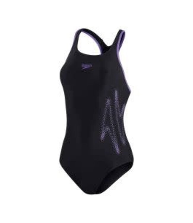 Speedo Eco Hyperboom Placem badpak Paars
