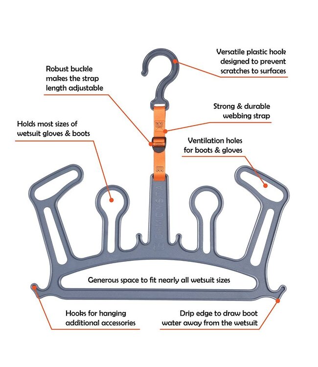 C-Monsta Wetsuit hanger