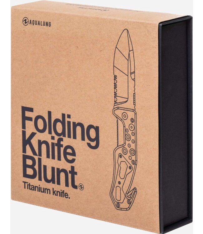 Aqualung Folding Blunt Titanium duikmes