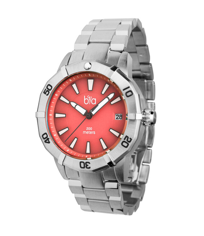 BIA Rosie Dive horloge RVS band