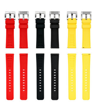Time Concepts Hawaiian Lifeguard Rubber Strap