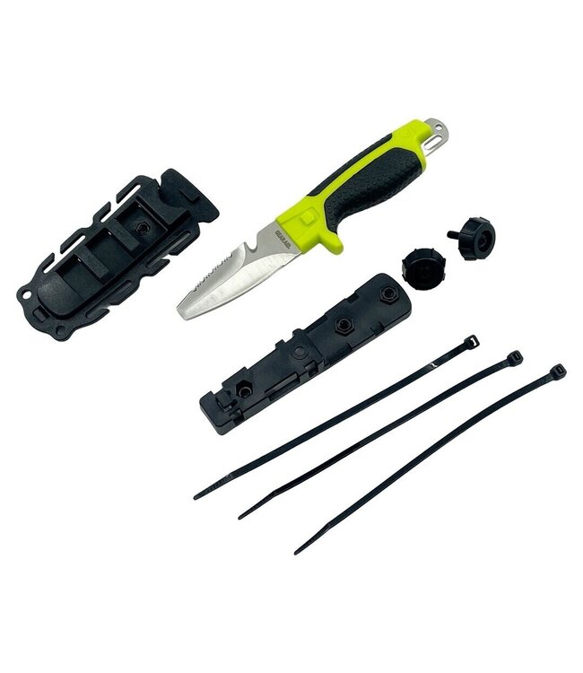 TANU NavGreen duik en rescue mes