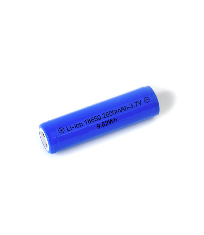Batterij 18650 Li-ion 2600mAh-3.7V