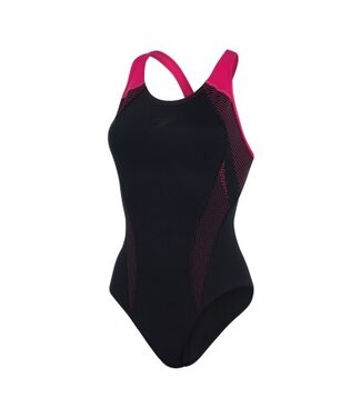 Speedo Speedo Eco+ Plastisol Laneback badpak Rood