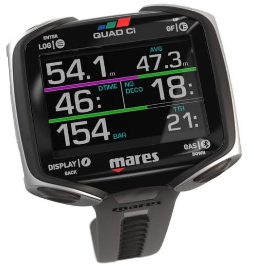 Mares Quad Ci duikcomputer - Diveoutlet