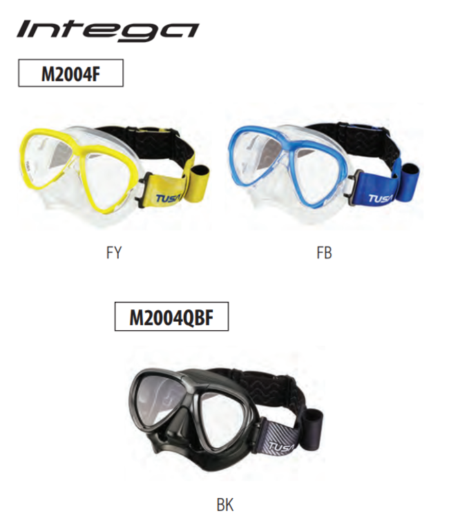 TUSA Intega masker met Comfort strap