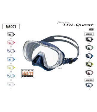 TUSA Tusa Tri-Quest Transparant Masker