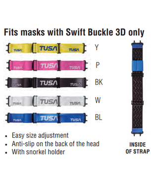 TUSA TUSA Masker Comfort Strap