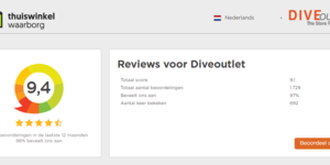 Klantentevredenheid is uitmuntend