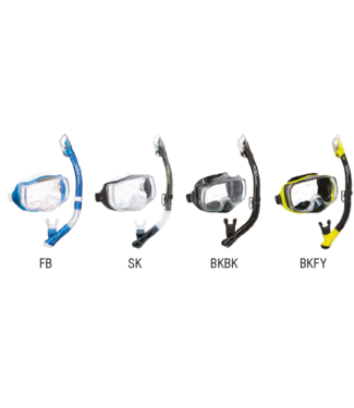 TUSA SPORT TUSA Imprex 3-D Dry snorkelset