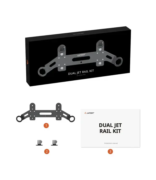 Lefeet Dual Jet Rail Kit