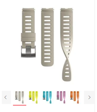 Suunto Suunto Silicone Strap Kit 22mm Dive Ocean