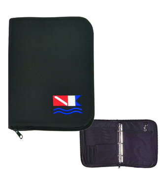 iQ Logboek map zwart duikvlag