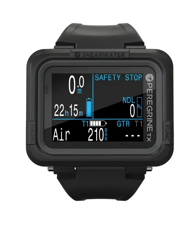 Shearwater Peregrine TX duikcomputer