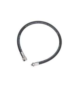 Inflator rubber slang Zwart