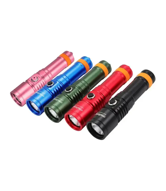 OrcaTorch D710 duiklamp met 2de accu