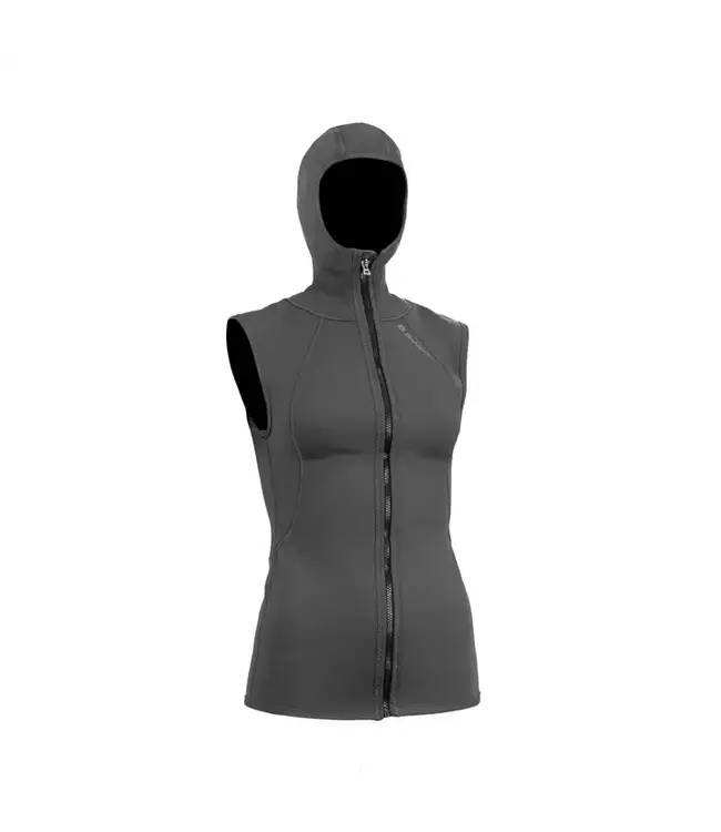 Sharkskin T2 Chillproof dames vest met hood