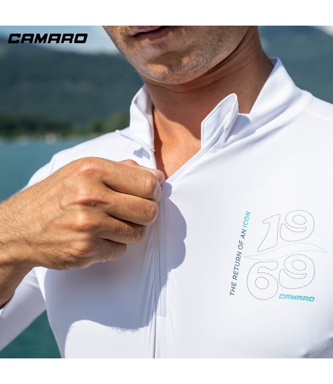 Camaro Rash Guard met kwart-rits Heren 1969