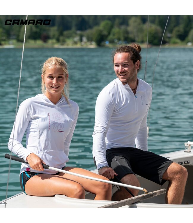 Camaro Rash Guard met kwart-rits Heren 1969