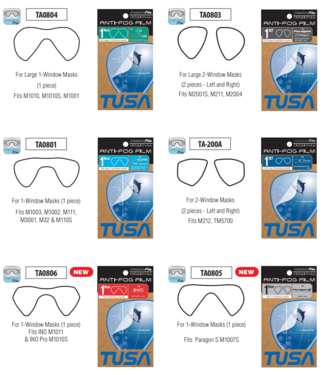 TUSA TUSA Freedom Anti-fog Film