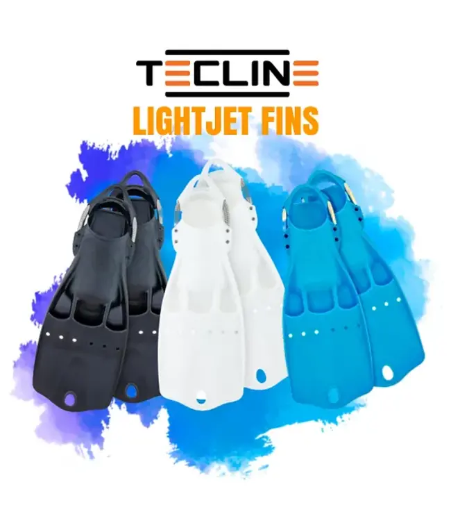 Tecline LightJet Fins met RVS spring