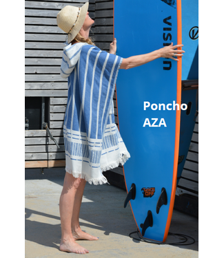 SooBluu SooBluu Poncho cotton