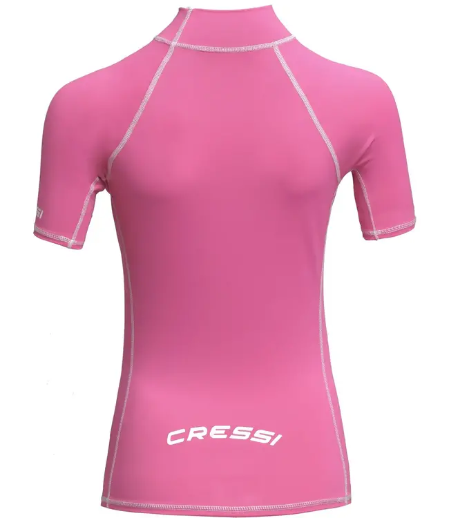 Cressi Rash Guard dames kort Roze