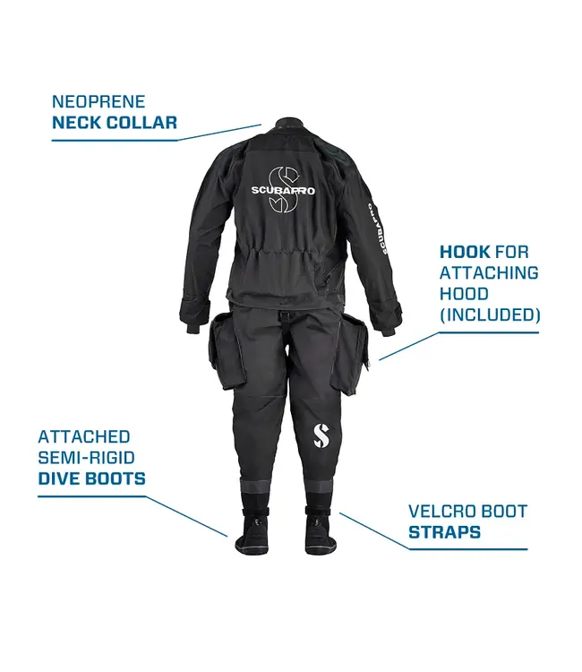 Scubapro Evertech Dry Breathable droogpak heren