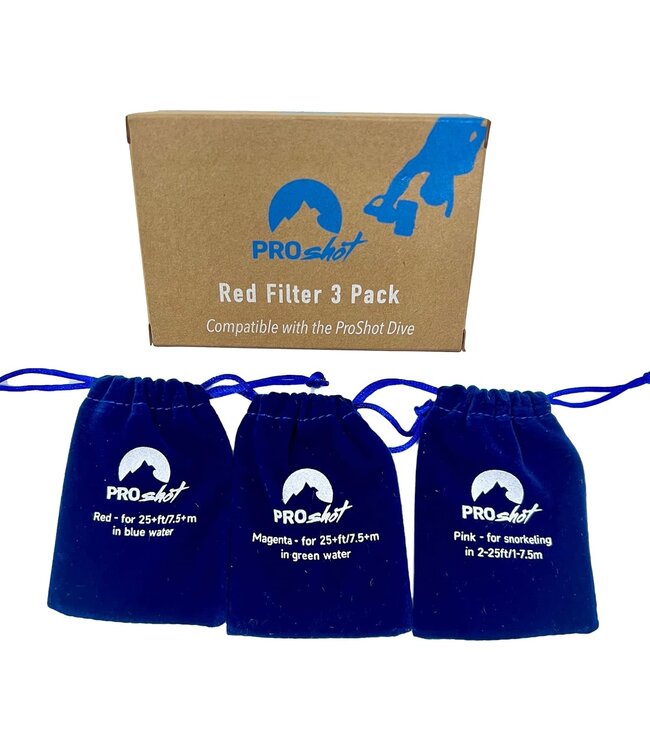 Proshot Proshot Rood filter 3-pack