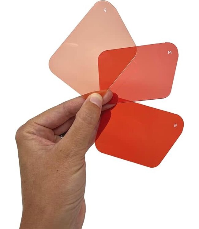 Proshot Rood filter 3-pack