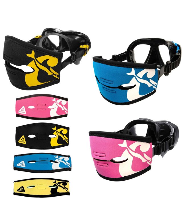 Cressi Neopreen Mask Strap Cover Lang haar