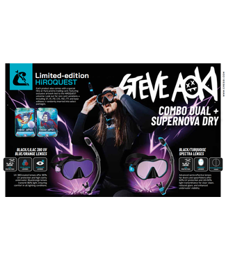 Cressi Cressi Dual Supernova Dry snorkelset