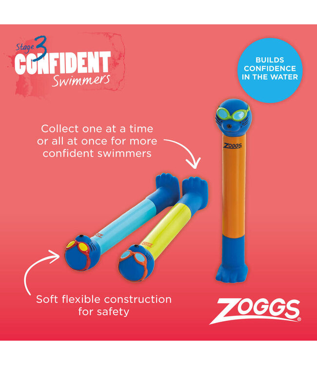 Zoggy Dive Sticks 3 stuks
