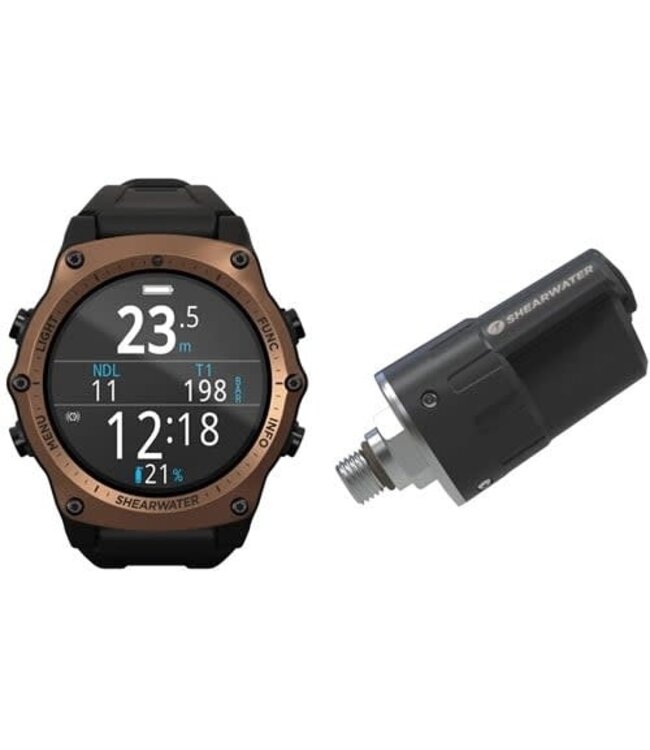 Shearwater Teric + Swift computer combo set