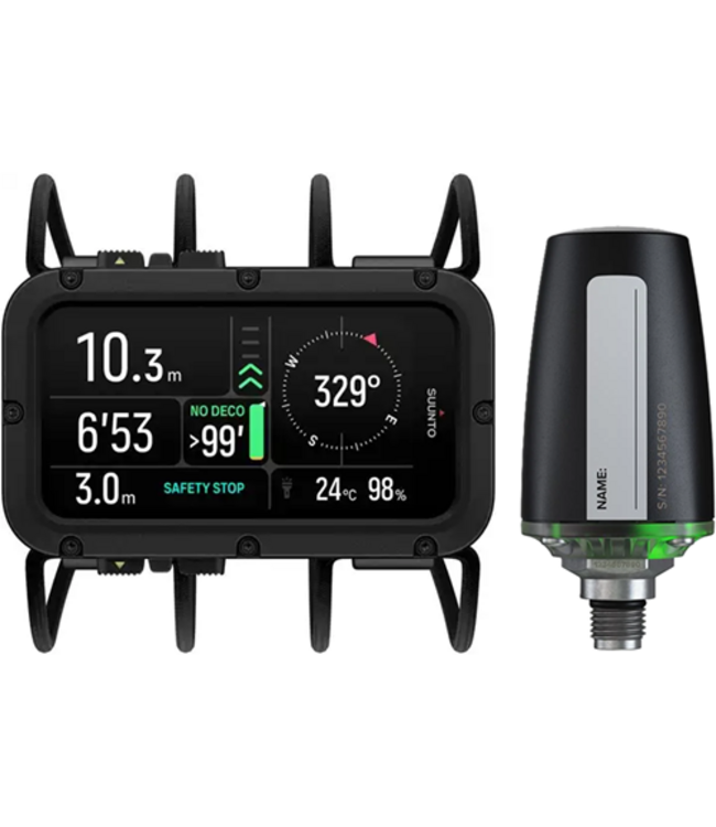 Suunto Nautic Bungee cord met Tank Pod