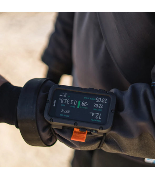 Suunto Nautic Bungee cord met Tank Pod