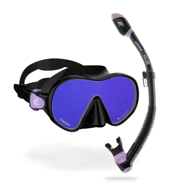 Cressi Dual Supernova Dry snorkelset