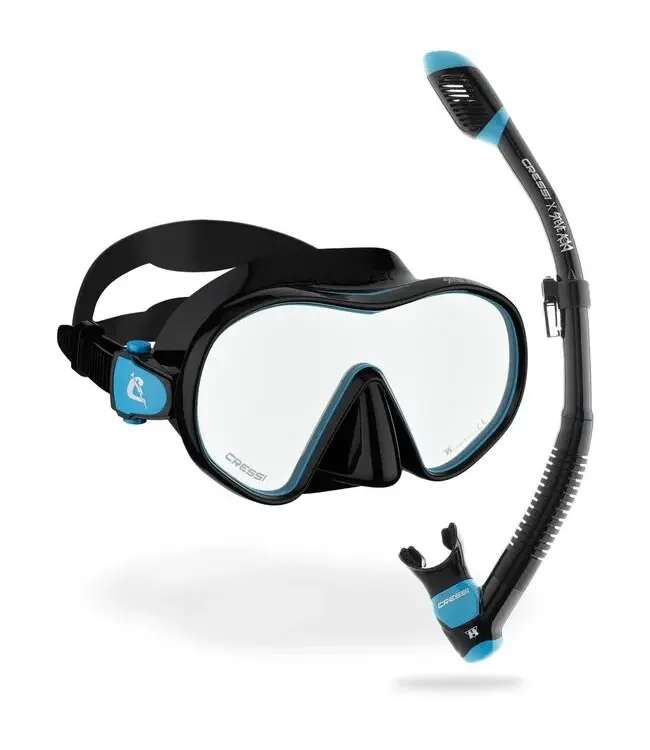 Cressi Dual Supernova Dry snorkelset