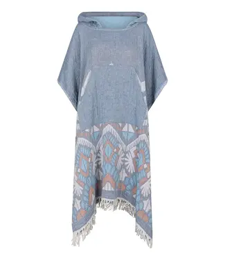 SooBluu SooBluu Poncho cotton